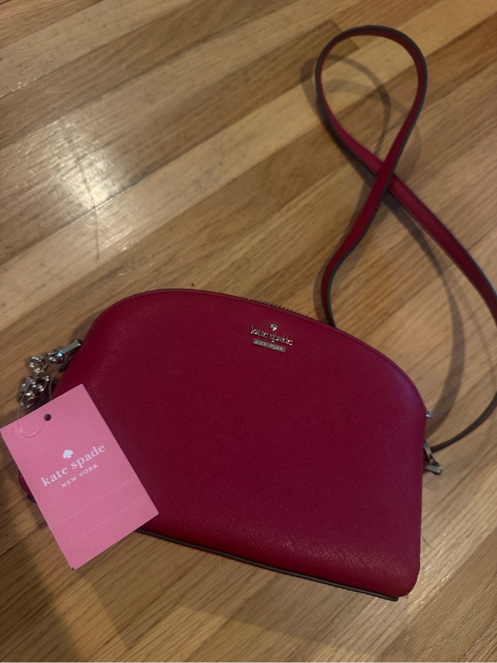 kate spade Bright Red Dome Crossbody
